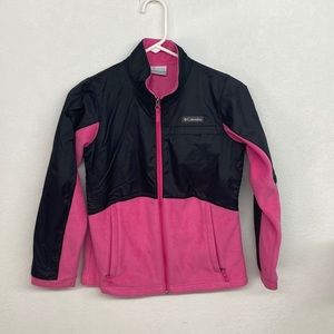 Girls Columbia fleece jacket